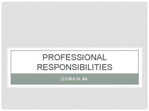Domain 4 examples