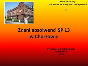 Podkad muzyczny Dni ktrych nie znamy wyk Andrzej