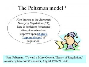 Peltzman model