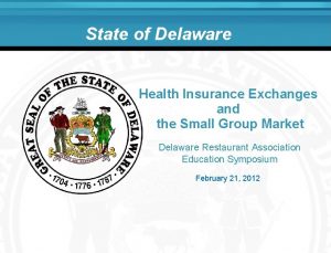 Small business health insurance delaware