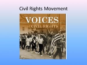 Civil rights movment