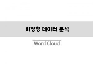 Word cloud nlp