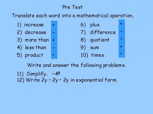 Symbols used to represent unspecified numbers or values