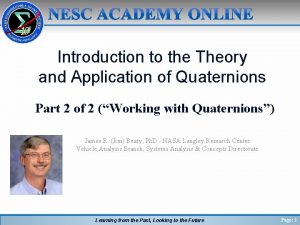 Introduction to quaternions