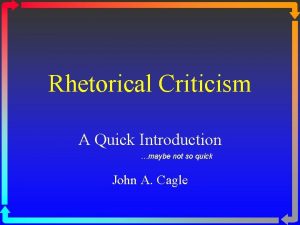 Ideological criticism
