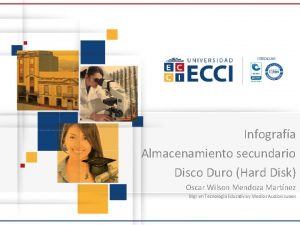 Infografa Almacenamiento secundario Disco Duro Hard Disk Oscar