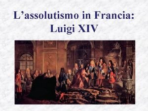 Luigi xiv taumaturgo