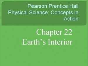 Pearson Prentice Hall Physical Science Concepts in Action