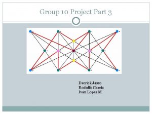 Group 10 Project Part 3 Derrick Jasso Rodolfo