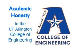 Uta academic dishonesty