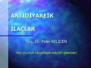 ANTDYAREK LALAR Do Dr Pelin KELCEN http yunus