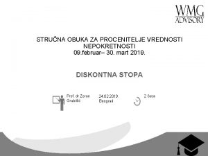 STRUNA OBUKA ZA PROCENITELJE VREDNOSTI NEPOKRETNOSTI 09 februar