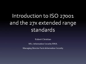 Iso 27001