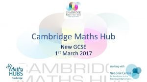 Gcse cambridge maths