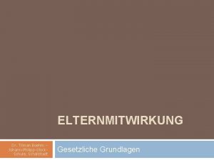 Johann philipp glock schule