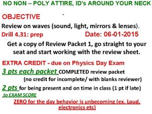 NO NON POLY ATTIRE IDs AROUND YOUR NECK