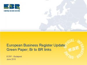 Ebr business register