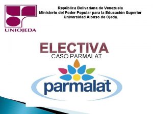 Conclusiones del caso parmalat