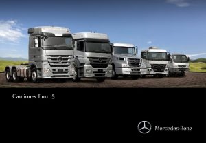 Camiones Euro 5 Novedades de la paleta de