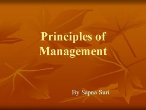 Management is a science or art