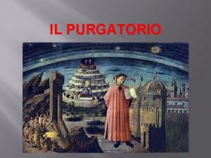 Come è nato il purgatorio
