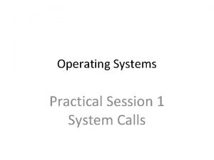 Xv6 operating system