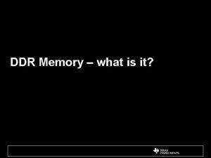 DDR Memory what is it Understanding DDR Memory