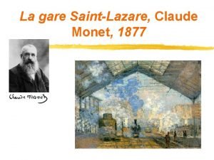 A quel courant artistique appartient claude monet