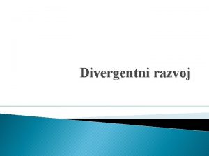 Divergentni