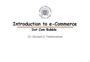 Dot. com bubble