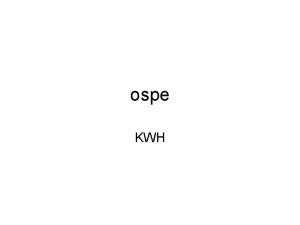 ospe KWH Case 1 M38 Right shoulder contusion