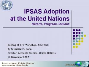 Ipsas united nations
