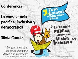 Convivencia inclusiva ejemplos Convivencia inclusiva ejemplos