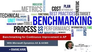 Benchmarking for Continuous Improvement in AP With Microsoft
