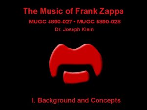 Frank zappa