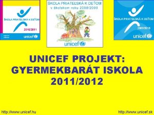 Unicef projekt