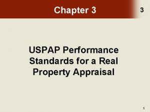 Appraisal report example