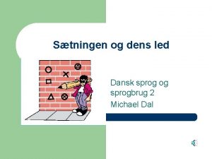 Objektsprædikat dansk