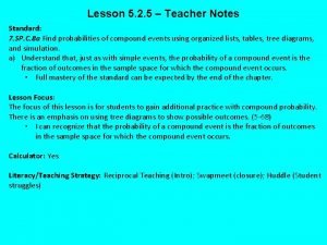 Lesson 5 2 5 Teacher Notes Standard 7