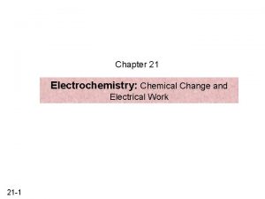 Electrical work chemistry