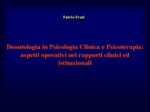 Cartella clinica psicologica