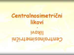 Centralnosimetrična slika