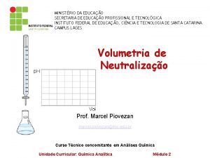 MINISTRIO DA EDUCAO SECRETARIA DE EDUCAO PROFISSIONAL E