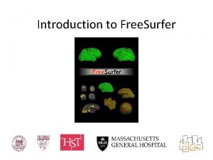 Introduction to Free Surfer Overview Format who what