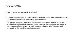 What is a vna