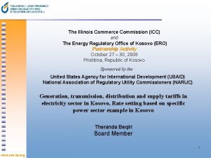 The Illinois Commerce Commission ICC and The Energy