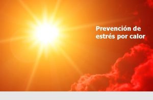 Prevencin de estrs por calor Descargo de responsabilidad