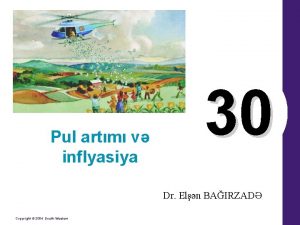 Pul artm v inflyasiya 30 Dr Eln BAIRZAD