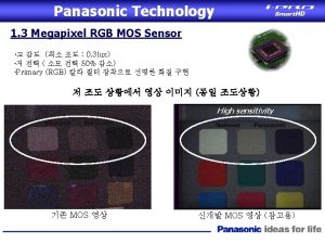 Mos sensor panasonic Mos sensor panasonic