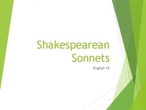 Sonnet 18 accented and unaccented syllables